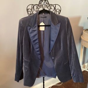 Blue Velvet Blazer